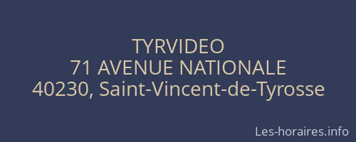 TYRVIDEO