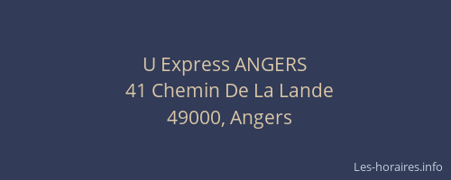 U Express ANGERS