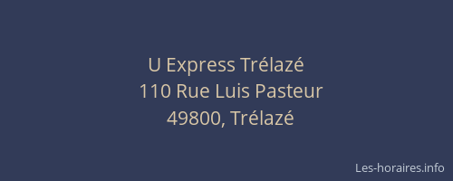 U Express Trélazé