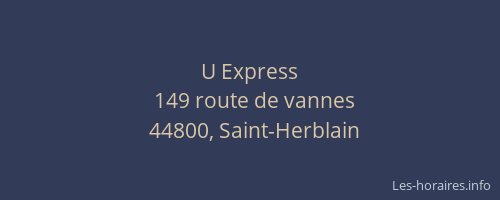 U Express