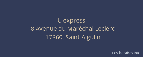 U express