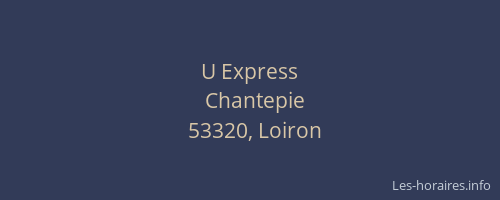 U Express