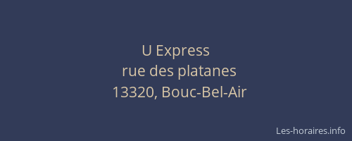 U Express