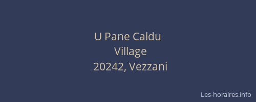 U Pane Caldu
