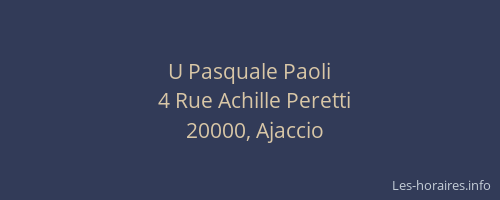 U Pasquale Paoli