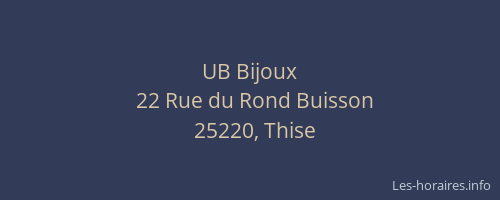 UB Bijoux