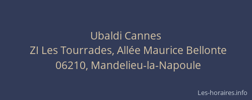Ubaldi Cannes