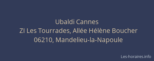 Ubaldi Cannes