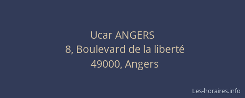 Ucar ANGERS
