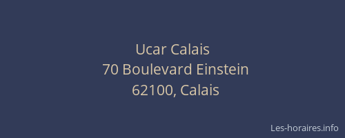 Ucar Calais