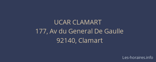 UCAR CLAMART