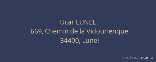 Ucar LUNEL