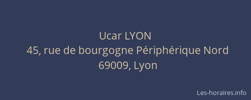 Ucar LYON
