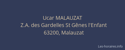 Ucar MALAUZAT