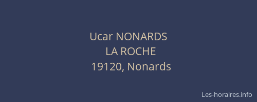 Ucar NONARDS