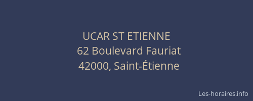 UCAR ST ETIENNE