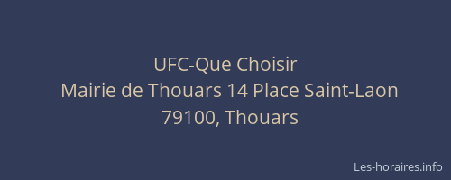 UFC-Que Choisir