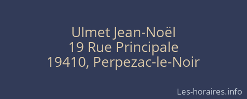 Ulmet Jean-Noël