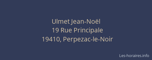 Ulmet Jean-Noël