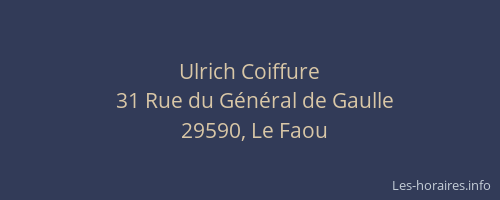 Ulrich Coiffure