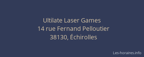 Ultilate Laser Games