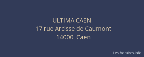 ULTIMA CAEN