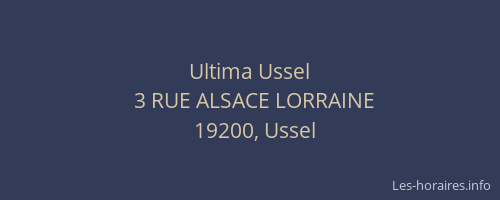 Ultima Ussel