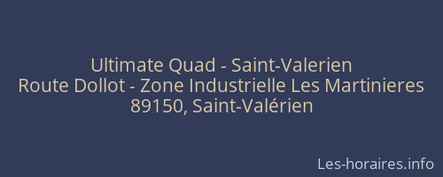 Ultimate Quad - Saint-Valerien