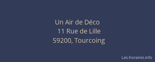 Un Air de Déco