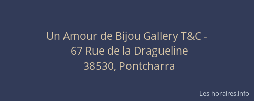 Un Amour de Bijou Gallery T&C -