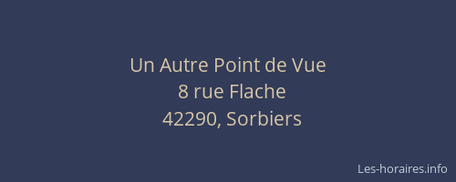 Un Autre Point de Vue