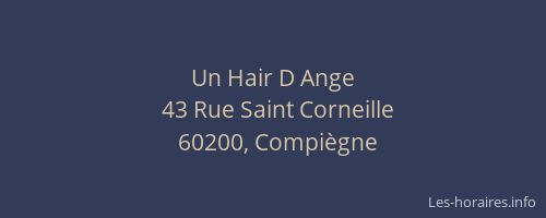 Un Hair D Ange