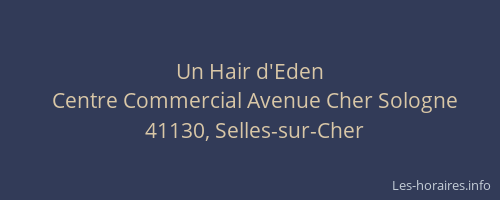 Un Hair d'Eden