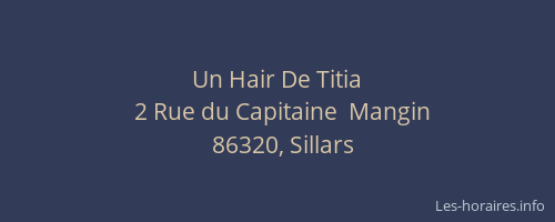 Un Hair De Titia