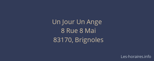 Un Jour Un Ange