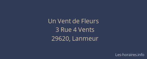 Un Vent de Fleurs
