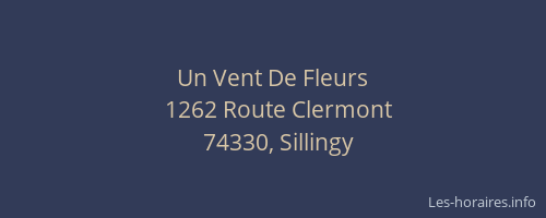 Un Vent De Fleurs
