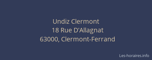 Undiz Clermont