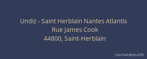 Undiz - Saint Herblain Nantes Atlantis