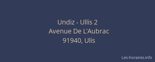 Undiz - Ullis 2