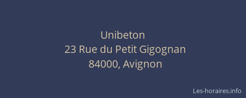 Unibeton