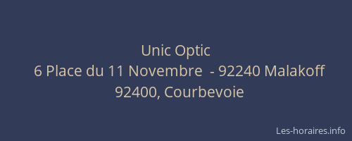 Unic Optic