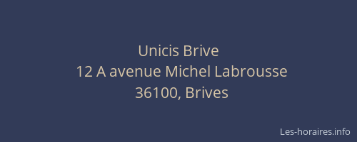 Unicis Brive