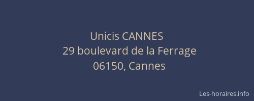 Unicis CANNES