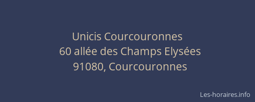 Unicis Courcouronnes