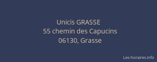 Unicis GRASSE