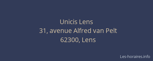 Unicis Lens