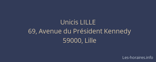 Unicis LILLE