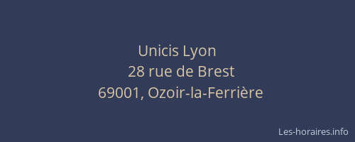 Unicis Lyon