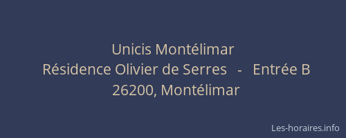 Unicis Montélimar